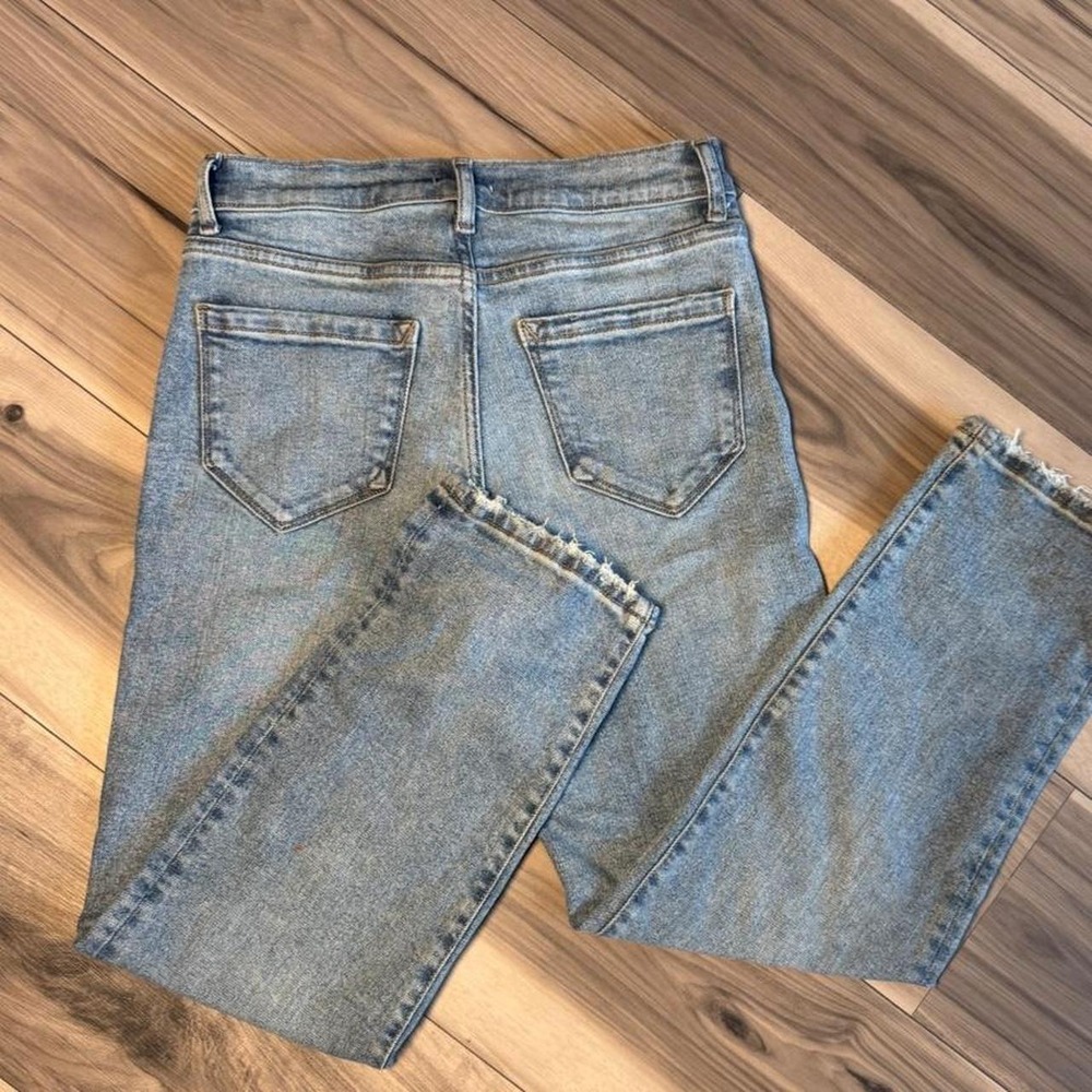 Kensie "The Ella" high rise straight leg jeans